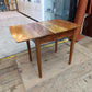 Teak Draw-Leaf Coffee Table with Hidden Storage — photograph 12