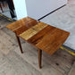 Teak Draw-Leaf Coffee Table with Hidden Storage — photograph 1