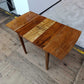 Teak Draw-Leaf Coffee Table with Hidden Storage — photograph 9