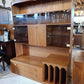 Teak Drinks and Media Cabinet with Smoked Glass, circa 1970s–1980s — photograph 2