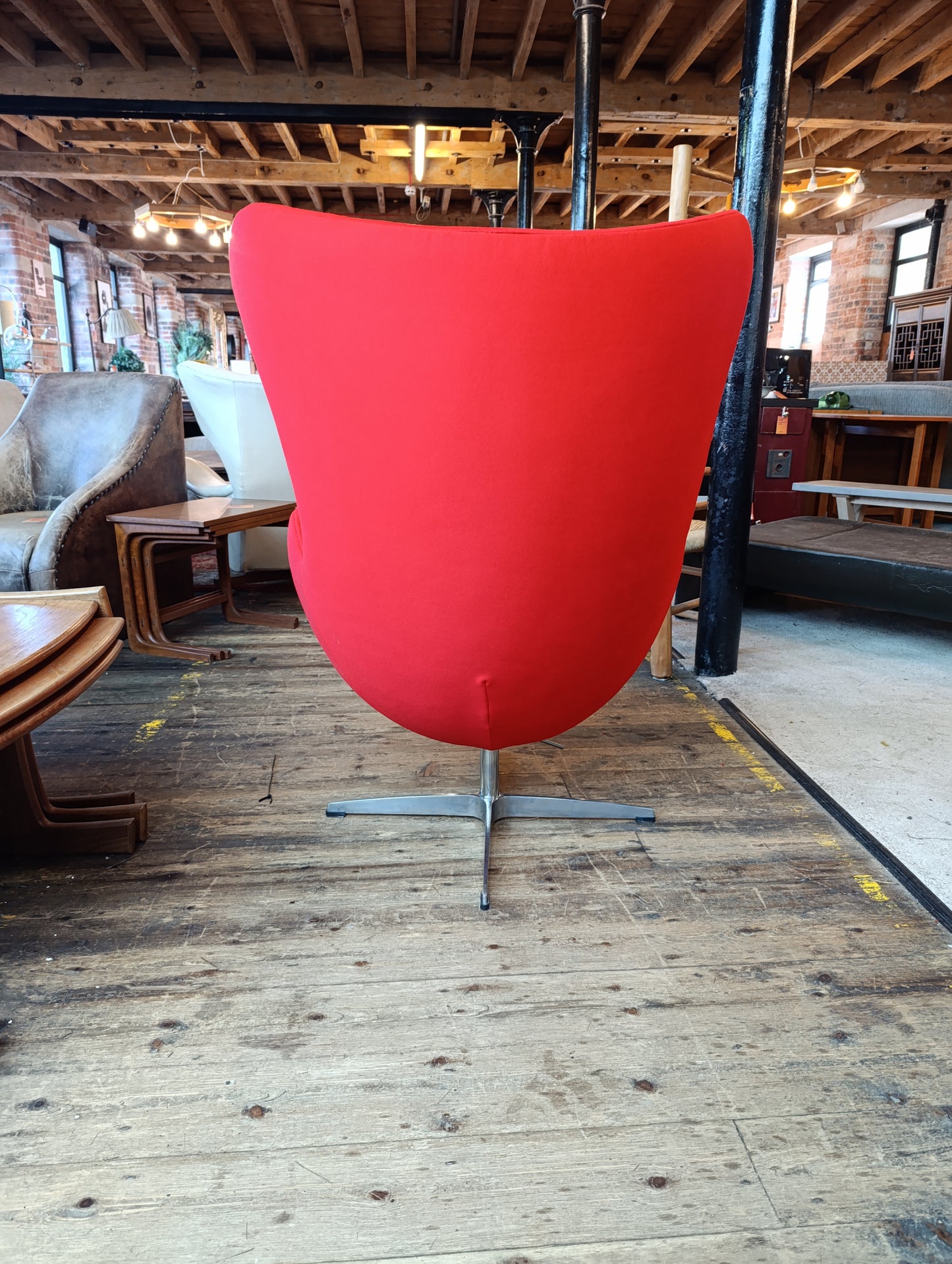 Mid-Century Modern Egg Chair, Swivel Base, 1960s Design | Choose Your Upholstery