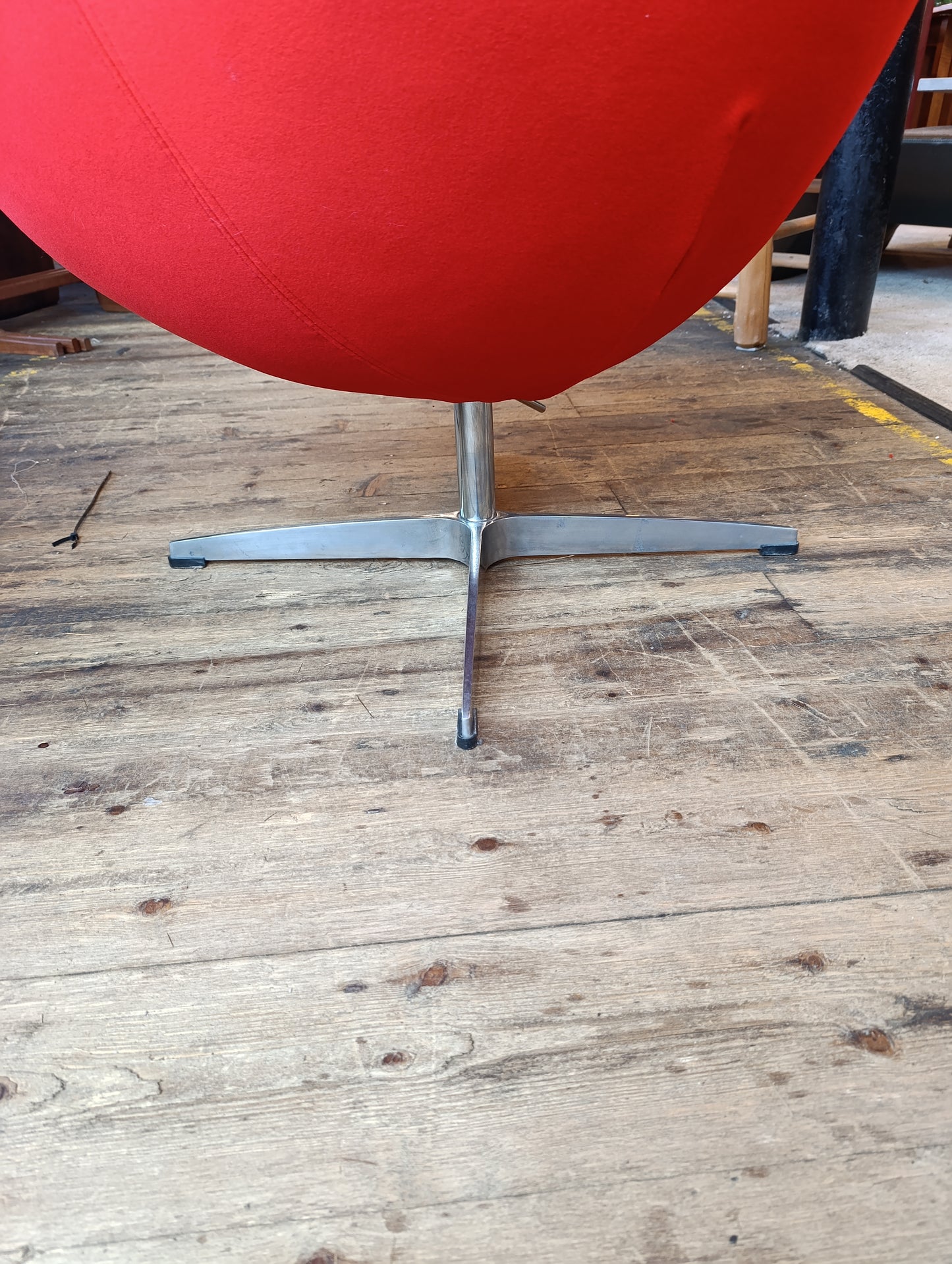 Mid-Century Modern Egg Chair, Swivel Base, 1960s Design | Choose Your Upholstery
