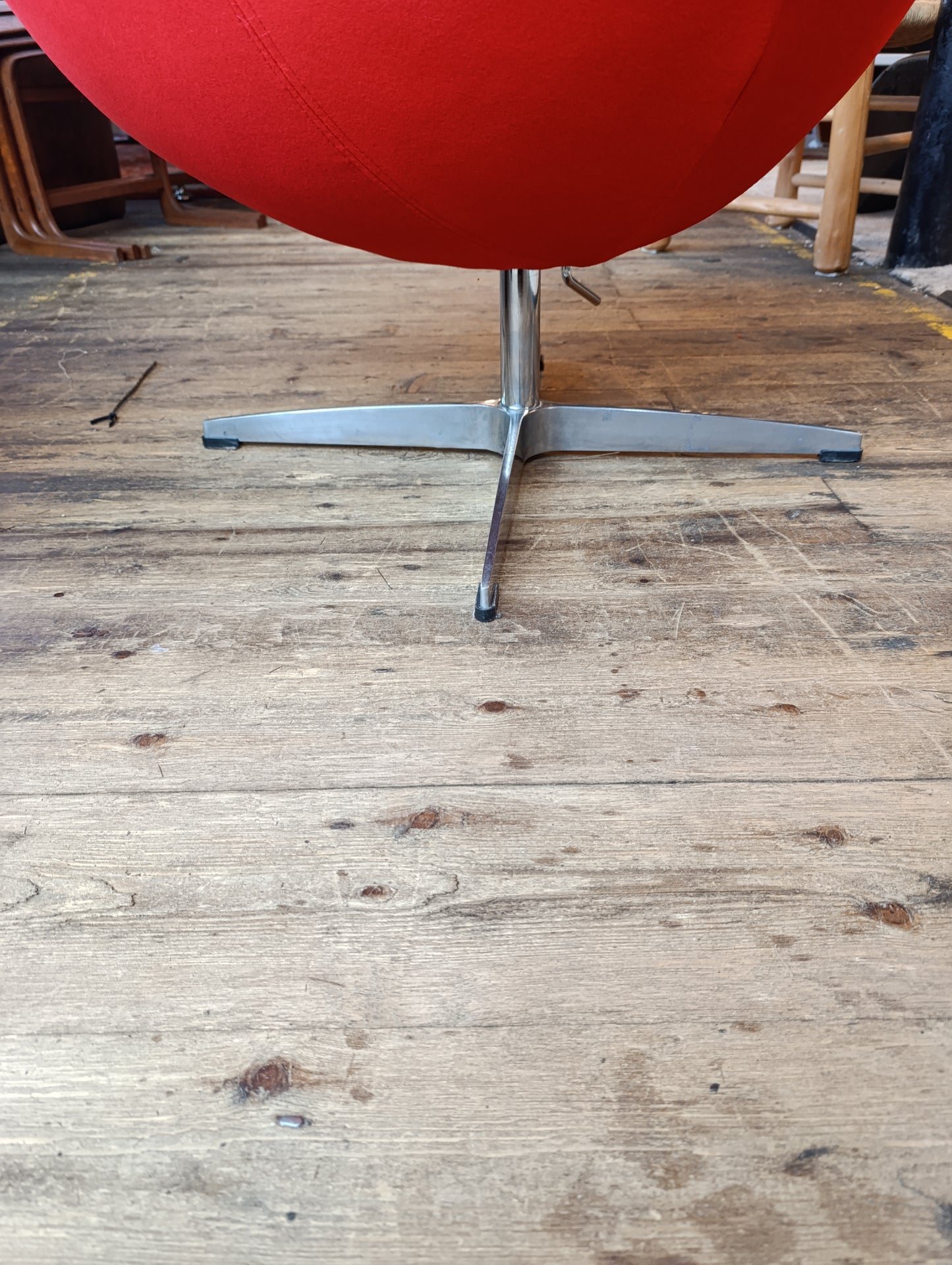 Mid-Century Modern Egg Chair, Swivel Base, 1960s Design | Choose Your Upholstery