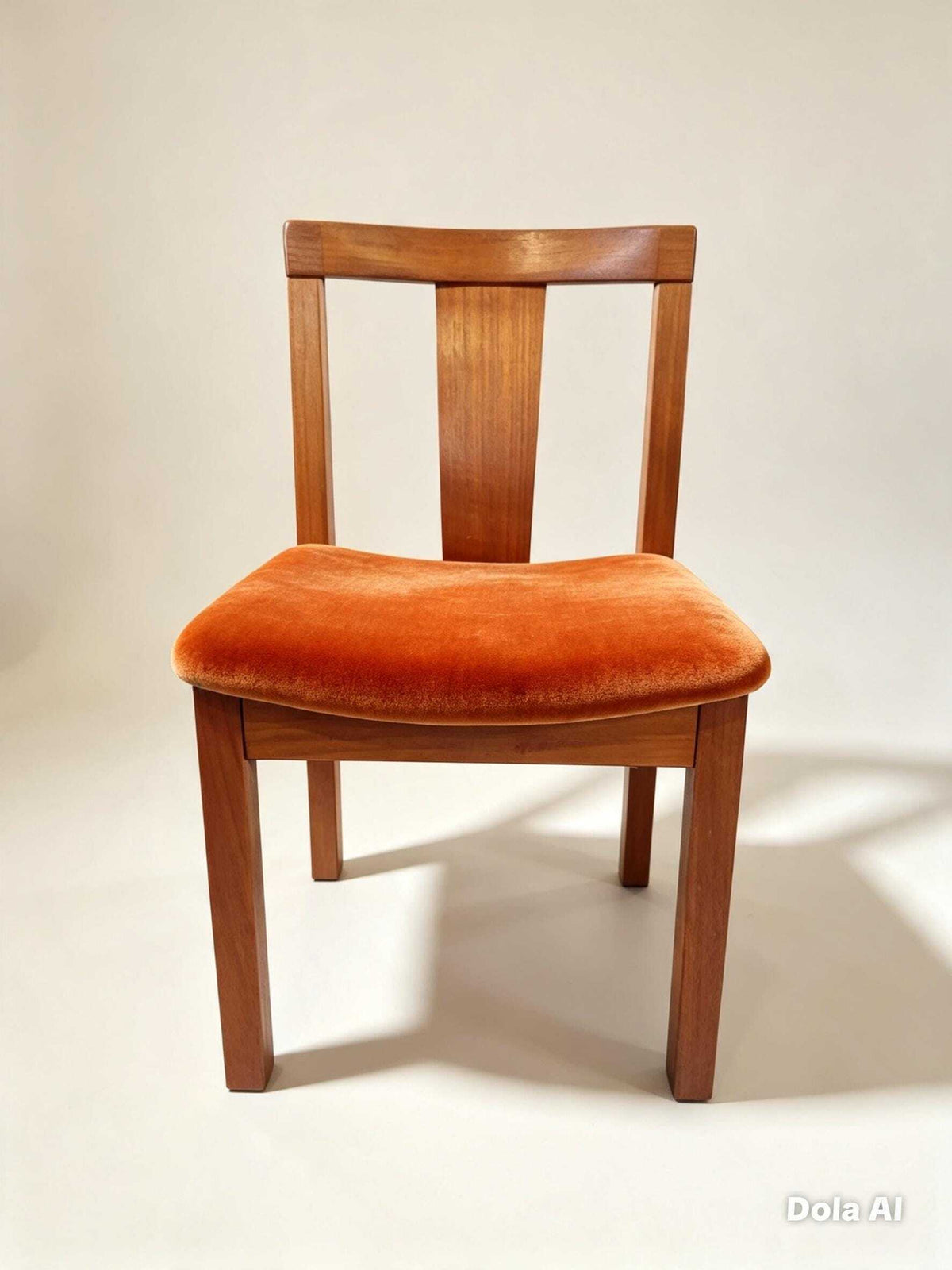 Skaraborgs Teak Dining Table and Six Vamdrup Chairs — photograph 1