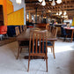 Danish Walnut and Rosewood Dining Table with Ten G Plan Chairs — photograph 4
