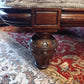 Victorian Walnut Chaise Longue in Neutral Chenille — photograph 5