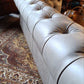 Grey Leather Chesterfield-Style Sofa — photograph 4