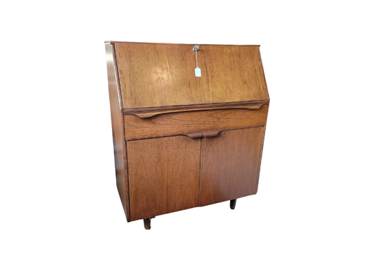 Vintage Mid Century Teak Bureau by S Form (Sutcliffe of Todmorden)